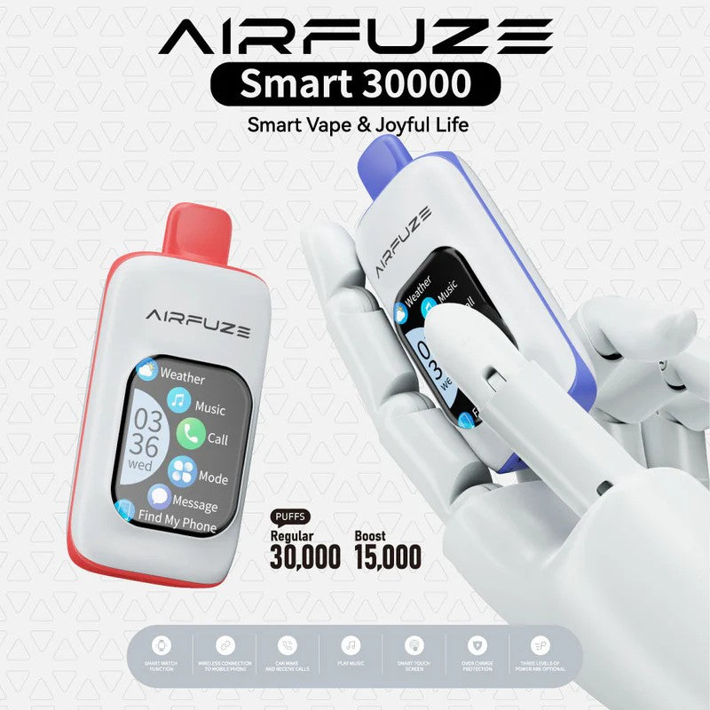 3X Value Pack AirFuze Smart 30000 - Black Coral