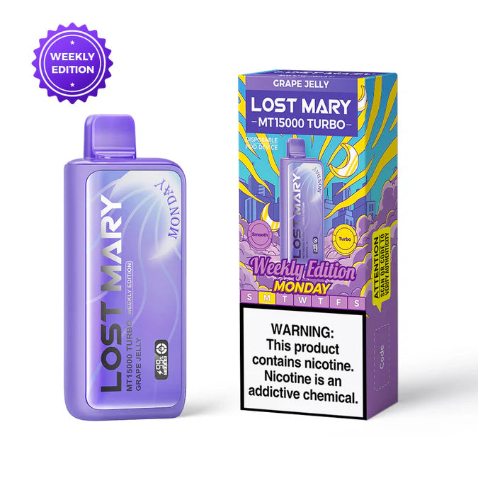 Grape Jelly Lost Mary MT15000 Turbo - Disposable Vape