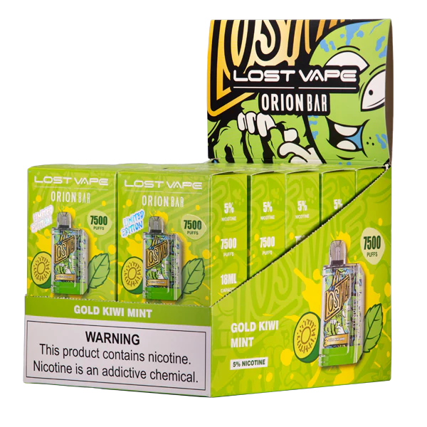 Lost-Vape-Orion-Bar-Gold-Kiwi-Mint-10pk-600x600-WEBP