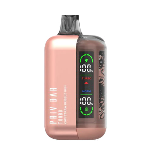 Kiwi Straw Bubble Gum Priv Bar Turbo 15000