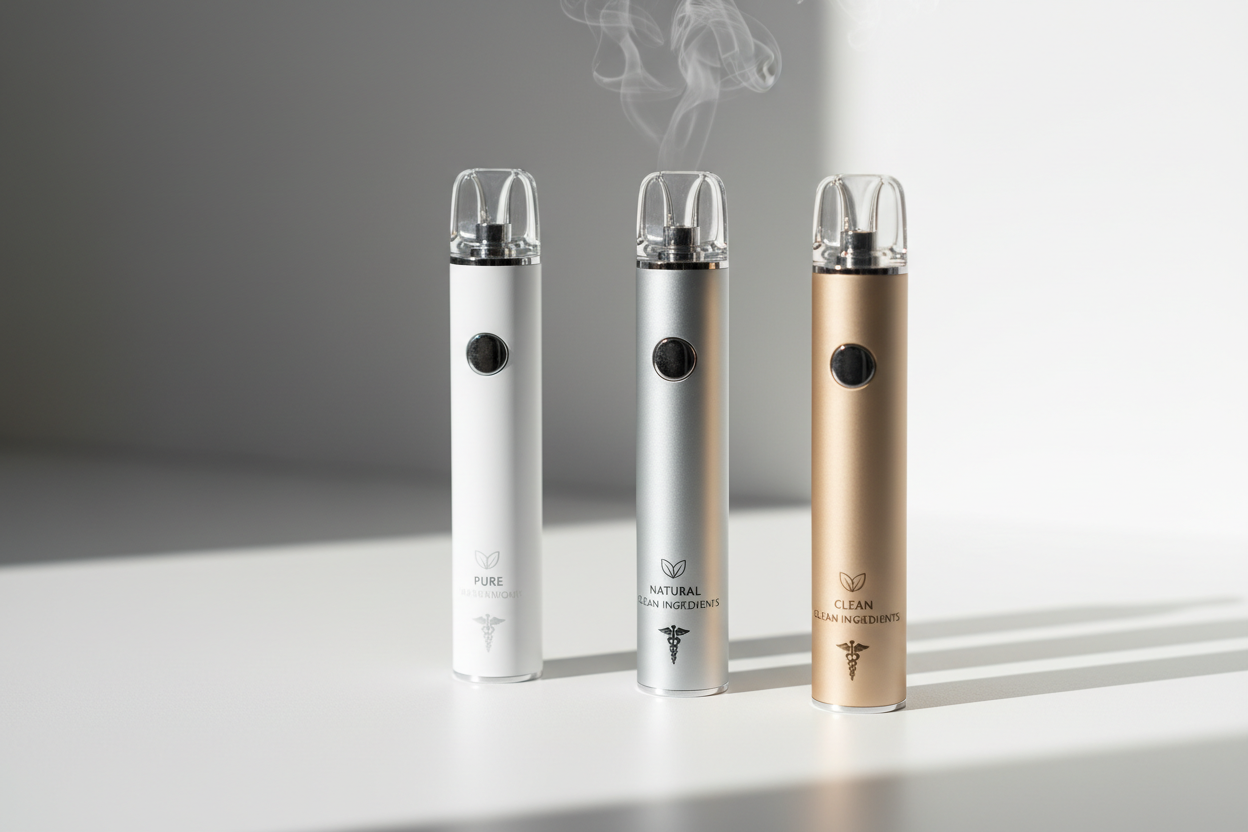 icotine free vape devices with clean ingredients designed for lung protection and respiratory safety