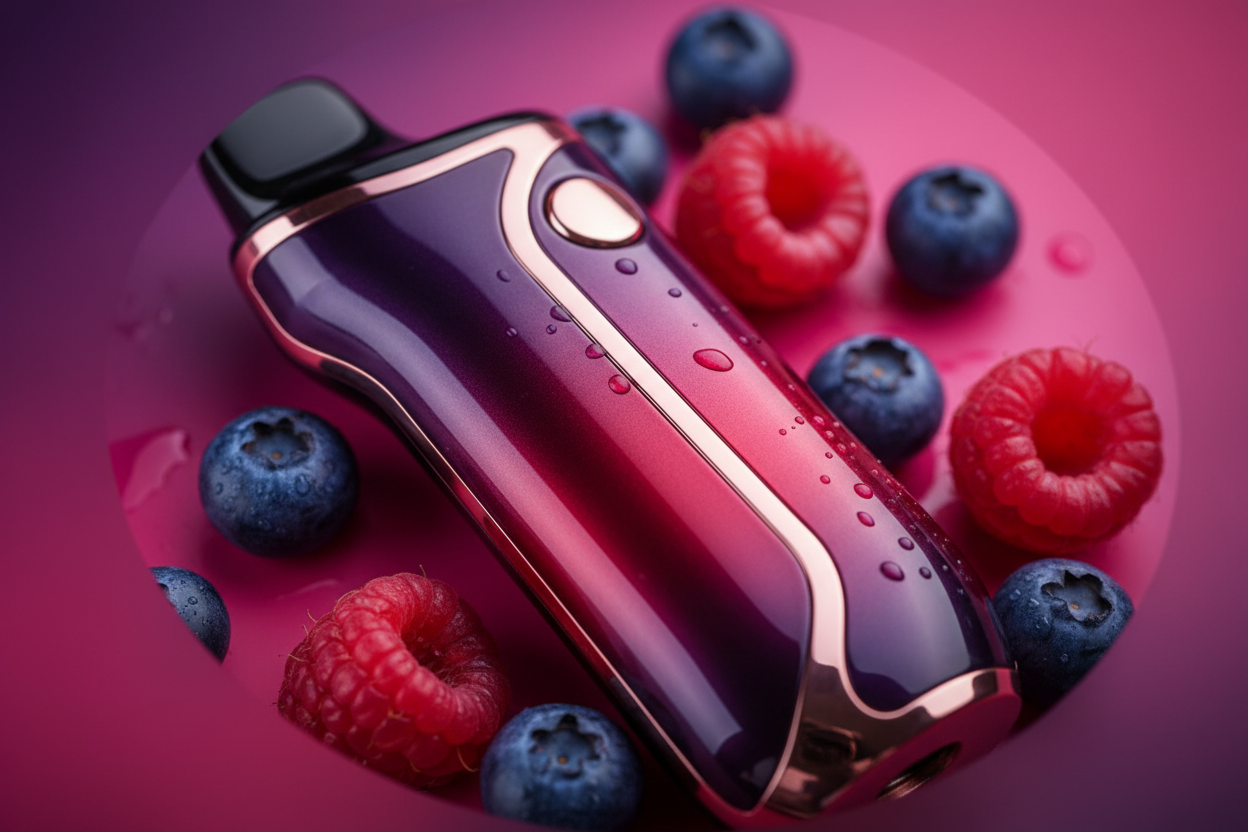 Best blue razz and berry vape flavors ranked with sweet and tangy fruit profiles