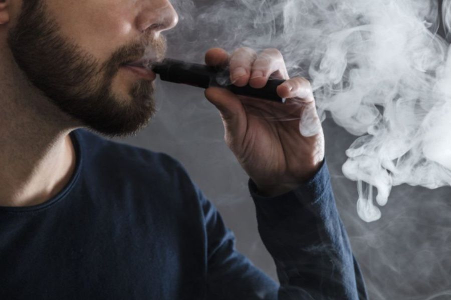 inhale a vape safely