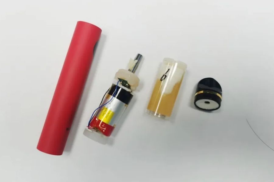 Inside of a disposable vape
