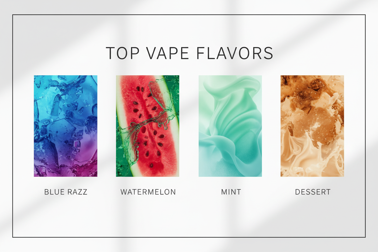 Popular vape flavors with smooth taste and consistent performance across devices